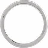 14K White Gold 6 mm CLIQ® Hinged Adjustable Band Size 7