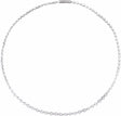 14K White Gold 10 CTW Lab-Grown Diamond Line 16" Necklace