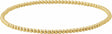 14K Yellow Gold-Filled 2 mm Elastic Bead 6 1/2" Bracelet