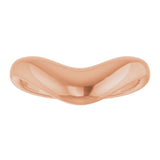 14K Rose Gold Contour Band