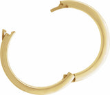 14K Yellow Gold 5 mm CLIQ® Hinged Adjustable Flat Band Size 6