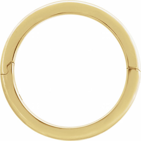 14K Yellow Gold 3 mm CLIQ® Hinged Adjustable Flat Band Size 7