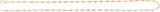 14K Yellow Gold 1.7 mm Satellite Bar Cable 20" Chain
