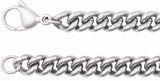 Stainless Steel 6.3 mm Curb 24" Chain