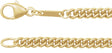 14K Yellow Gold 2.9 mm Curb 8" Chain