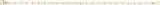 18K Yellow Gold 2.4 mm Paperclip-Style 7" Chain