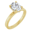 14K Yellow Gold 1 1/2 CTW Lab-Grown Diamond Engagement Ring
