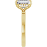 14K Yellow Gold 2 5/8 CTW Lab-Grown Diamond Engagement Ring