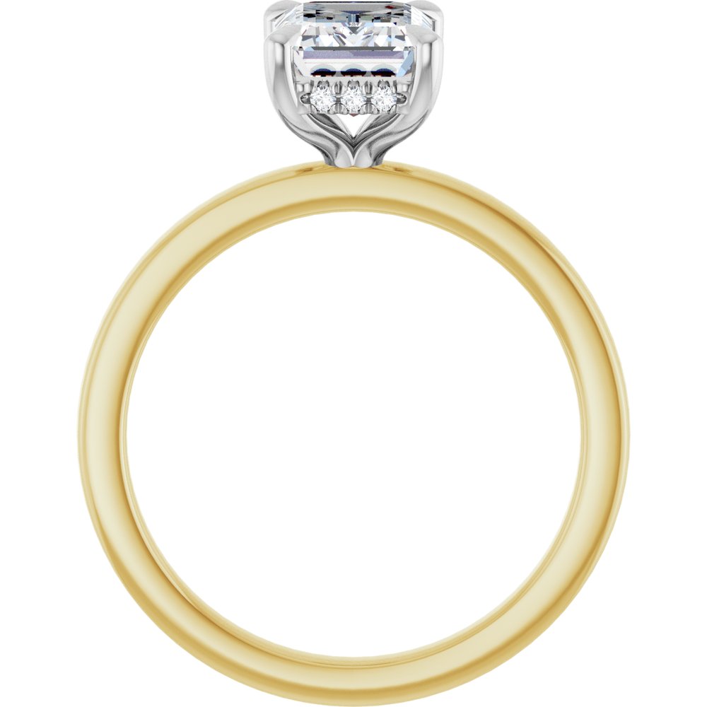 14K Yellow/White Gold 1 3/4 CTW Lab-Grown Diamond Engagement Ring