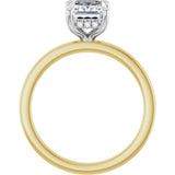 14K Yellow/White Gold 1 3/4 CTW Lab-Grown Diamond Engagement Ring