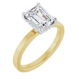 14K Yellow/White Gold 1 3/4 CTW Lab-Grown Diamond Engagement Ring