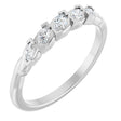 14K White Gold 1/4 CTW Lab-Grown Diamond Anniversary Band