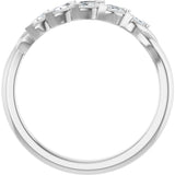 14K White Gold 1/4 CTW Lab-Grown Diamond Anniversary Band