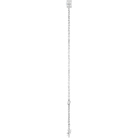 14K White Gold Lab-Grown Diamond 6 1/2-7 1/2" Bracelet