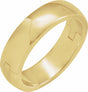 14K Yellow Gold 2.7 mm CLIQ® Hinged Adjustable Band Size 7