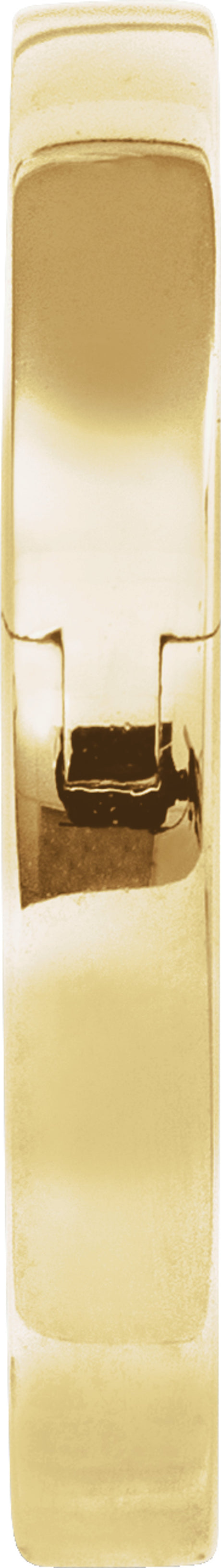 14K Yellow Gold 3 mm CLIQ® Hinged Adjustable Flat Band Size 9