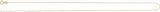 14K Yellow Gold .85 mm Diamond Cut Paperclip-Style Forzentina 16" Chain