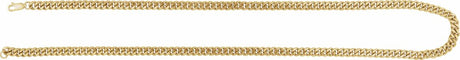 14K Yellow Gold-Filled 4.8 mm Curb 20" Chain