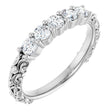 14K White Gold 1/2 CTW Lab-Grown Diamond Anniversary Band