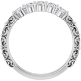 14K White Gold 1/2 CTW Lab-Grown Diamond Anniversary Band