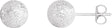 Sterling Silver 8 mm Stardust Ball Earrings 