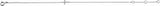 14K White Gold .04 CTW Natural Diamond Sideways Cross Youth 7" Bracelet