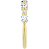 14K Yellow Gold 5/8 CTW Lab-Grown Diamond Anniversary Band