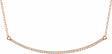 14K Rose Gold 1/6 CTW Natural Diamond Bar 16-18" Necklace