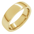 18K Yellow Gold 6 mm Heavyweight Comfort-Fit European-Style Band Size 5.5