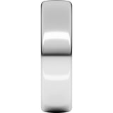 Sterling Silver 6 mm Heavyweight Comfort-Fit European-Style Band Size 8