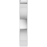 14K White Gold 1/5 CTW Lab-Grown Diamond Three Stone Band