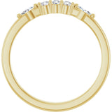 14K Yellow Gold 1/6 CTW Lab-Grown Diamond Anniversary Band