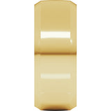 10K Yellow Gold 9 mm Beveled-Edge Comfort-Fit Half Round Band Size 9.5