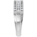 14K White Gold 1/2 CTW Lab-Grown Diamond Anniversary Band