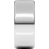 Platinum 9 mm Heavyweight Comfort-Fit European-Style Band Size 12.5