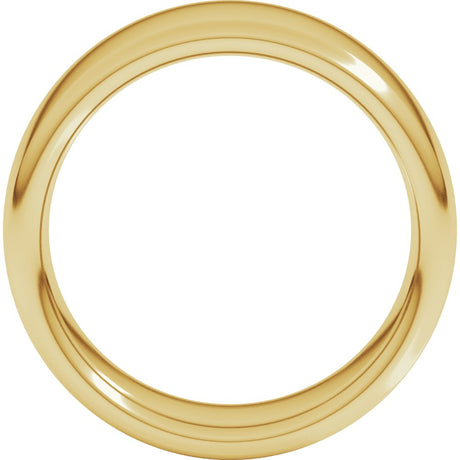 18K Yellow Gold 8 mm Heavyweight Comfort-Fit European-Style Band Size 9.5