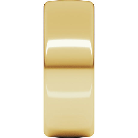 18K Yellow Gold 8 mm Heavyweight Comfort-Fit European-Style Band Size 9.5