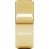 14K Yellow Gold 8 mm Heavyweight Comfort-Fit European-Style Band