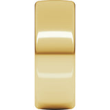 18K Yellow Gold 8 mm Heavyweight Comfort-Fit European-Style Band Size 9.5