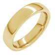 14K Yellow Gold 5 mm Heavyweight Comfort-Fit European-Style Band Size 9