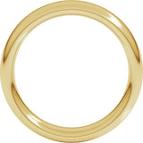 14K Yellow Gold 5 mm Heavyweight Comfort-Fit European-Style Band Size 9