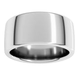 Sterling Silver 10 mm Heavyweight Comfort-Fit European-Style Band Size 6.5
