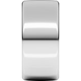 Sterling Silver 10 mm Heavyweight Comfort-Fit European-Style Band Size 6.5