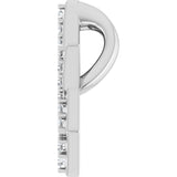 14K White Gold 1/6 CTW Natural Diamond Star of David Pendant