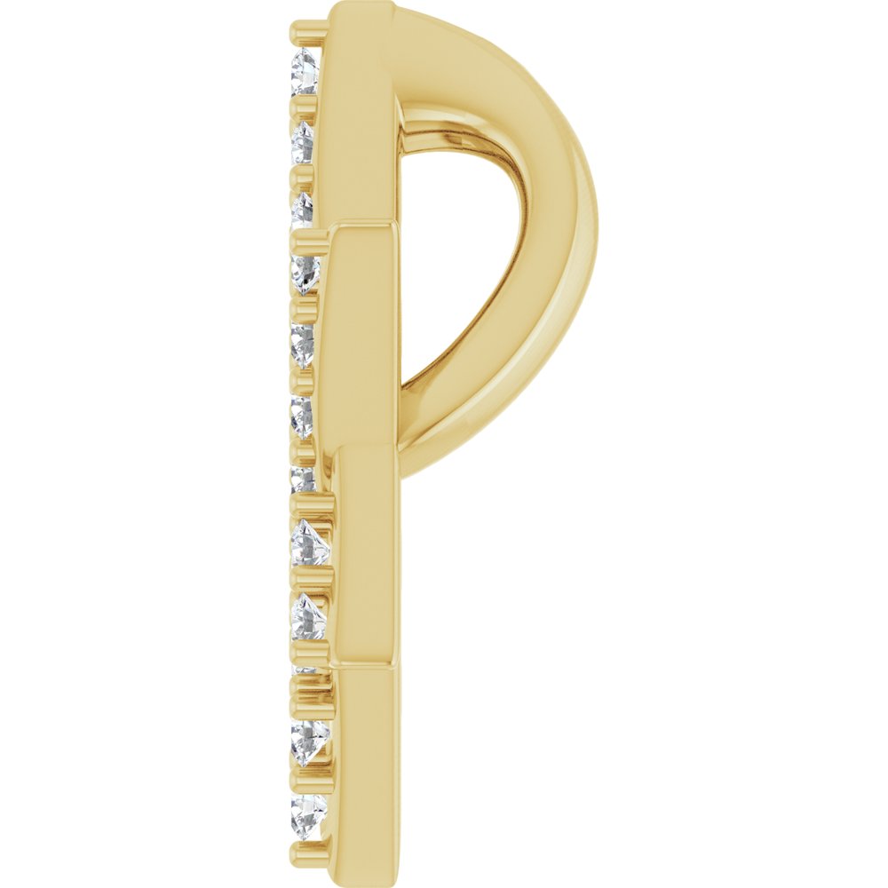 14K Yellow Gold 1/6 CTW Natural Diamond Star of David Pendant