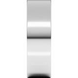 14K White Gold 6 mm Ultra-Lightweight Comfort-Fit Flat Band