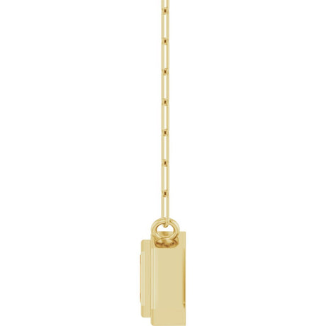 14K Yellow Gold Natural Citrine 18" Necklace