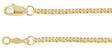 14K Yellow Gold-Filled 2 mm Rolo 16" Chain