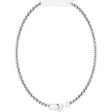 Sterling Silver Engravable Link 7" Bracelet