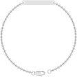 Sterling Silver Engravable Link 7" Bracelet